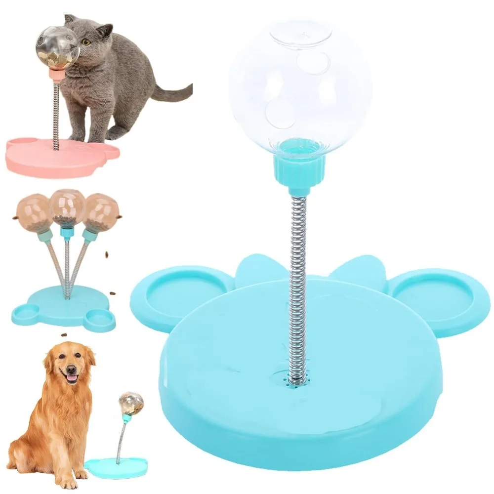 Durable Dispenser Ball Dog Treat Hunting Chasing Leaking Snack Ball Cats Feeder Exercise Interactive Pet Feeder