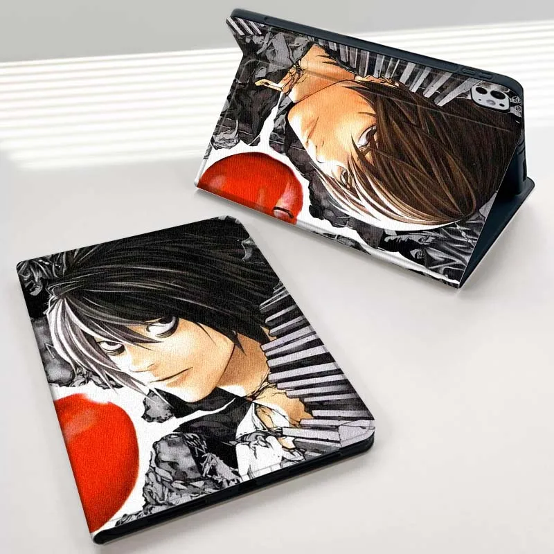 D-Deaths N-Notes Anime For iPad Pro Air Mini 1 2 3 4 5 6 7 7th 8th 9th 10th 11th 10.2 9.7 10.5 10.9 11 12.9 Tablet Case