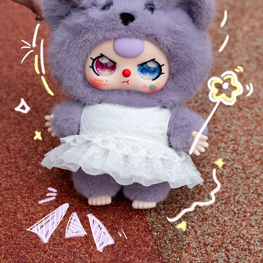 Original Baby Three 400% V3 Plush Vinyl Face Series Blind Box Big