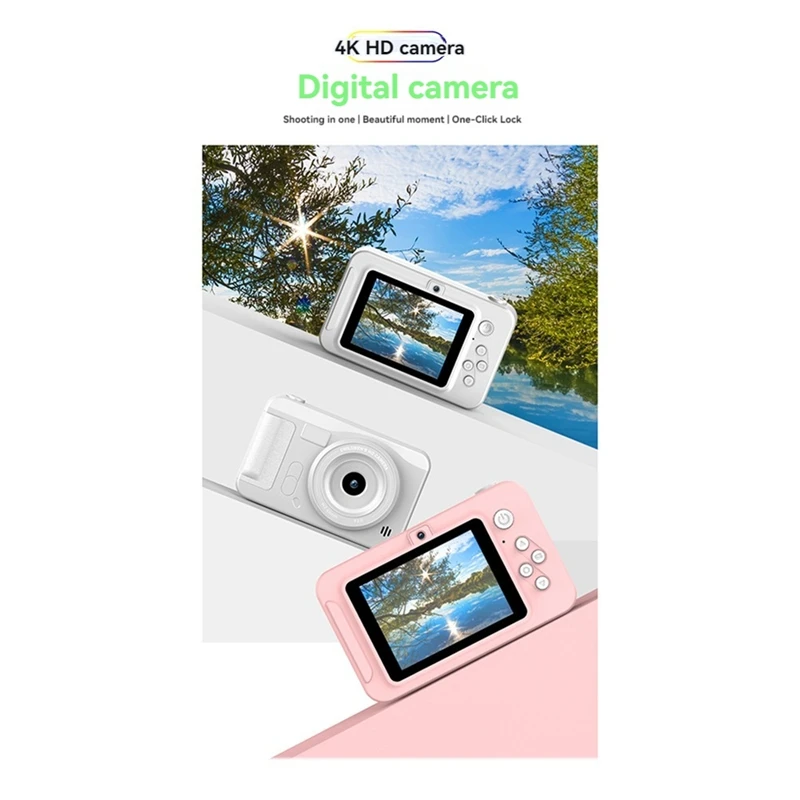 4K Digital Camera High-Definition Photography CCD Travel Selfie Entry-Level Small Students Campus Selfie Camera