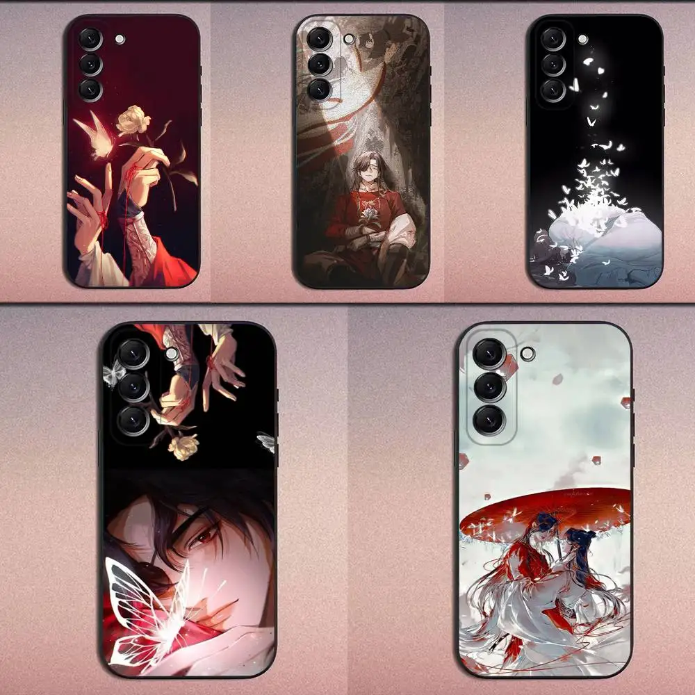 

Heaven Official Blessing TGCF Phone Case For Samsung Galaxy A20,A21s,A22,A31,A32,A52,A53,A72,73,A80 Soft Black Cover