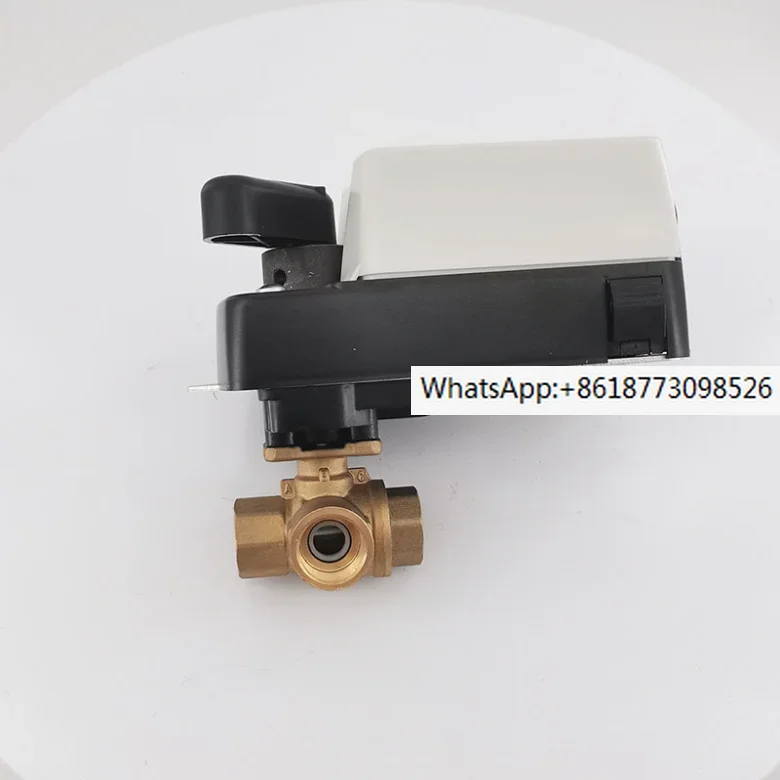 

GO GO DN15 G1/2" 6Nm 4-20mA AC230V ACDC24V 3 Way Mixing Flow Proportional Control Motorized Valve