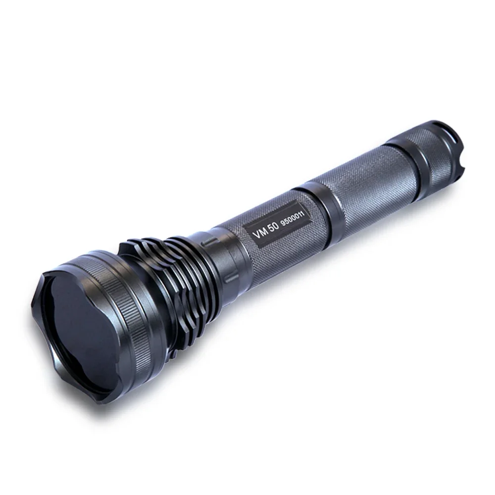 YUSHI 365nm Black Light UV Flashlight VM50 Ultraviolet Rechargeable Professional UV Torch for NDT Magnetic Particle Inspection