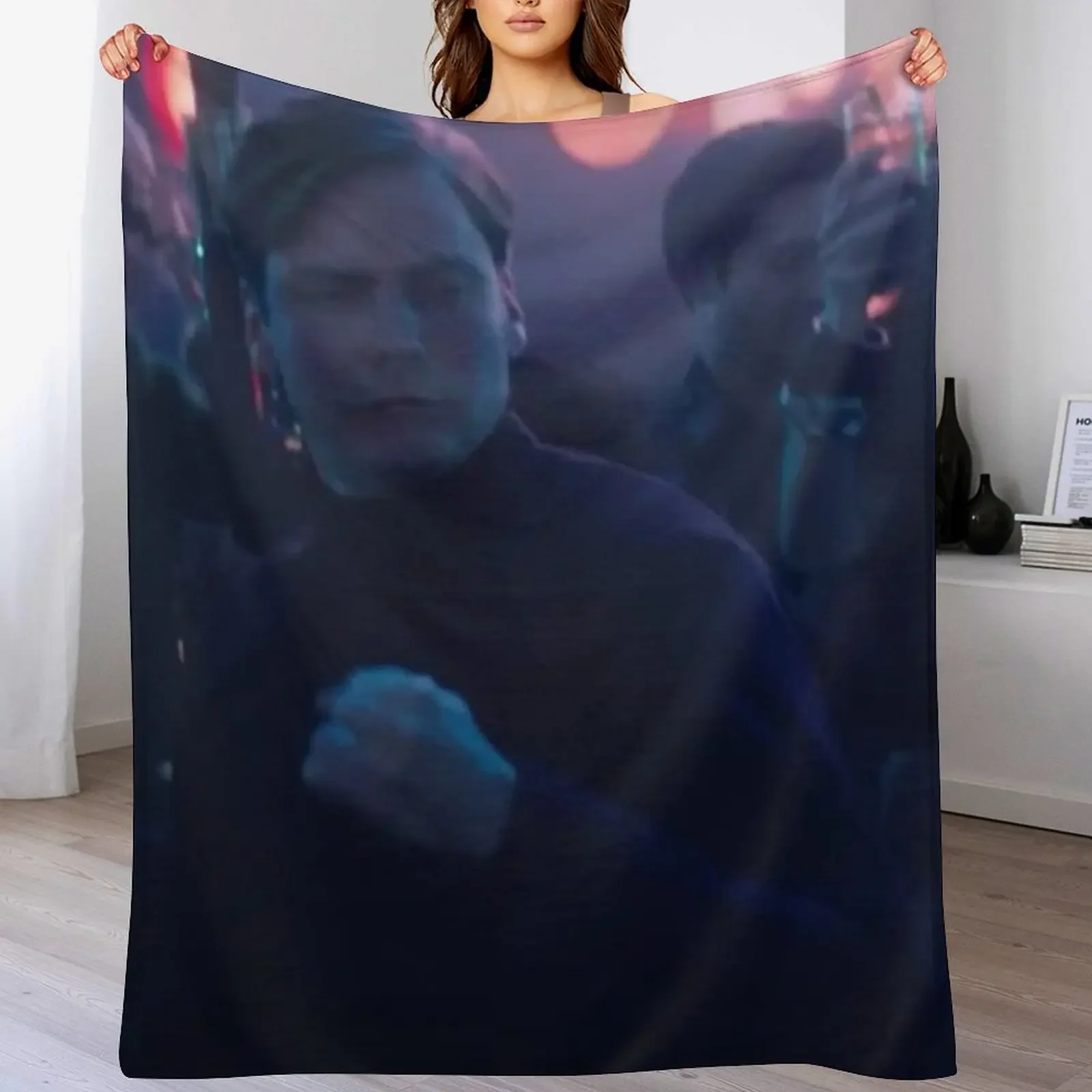 

Baron Zemo Dancing Meme Throw Blanket Plush Fuzzy Cozy Blanket for Couch Sofa