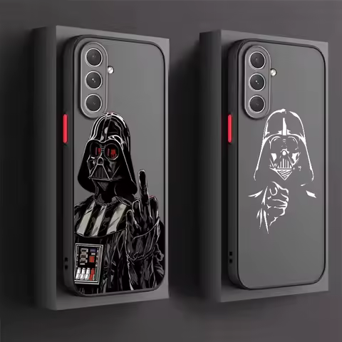 Disney S-Star Wars Fashion Frosted Translucent For Samsung A53 A52 A33 A32 A51 A71 A21S A13 A73 A50 A22 A12 5G Back Phone Case