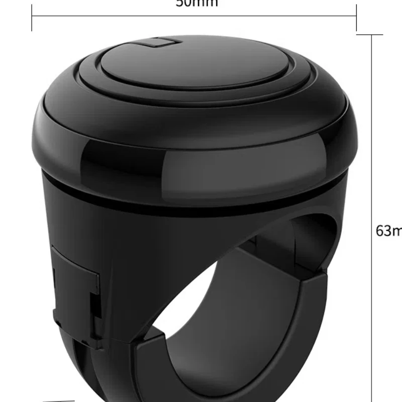 Podpórka kierownicy obrotowa 360 °   Pokrętło obrotowe z łożyskiem metalowym, uchwyt zasilający w kształcie kuli — zdjęcie 2