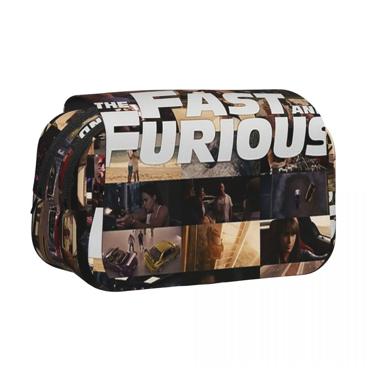 

Пеналы Fast And Furious Legends Tribute, кожаные, с жестким корпусом, для хранения ручек и карандашей, большой вместимости