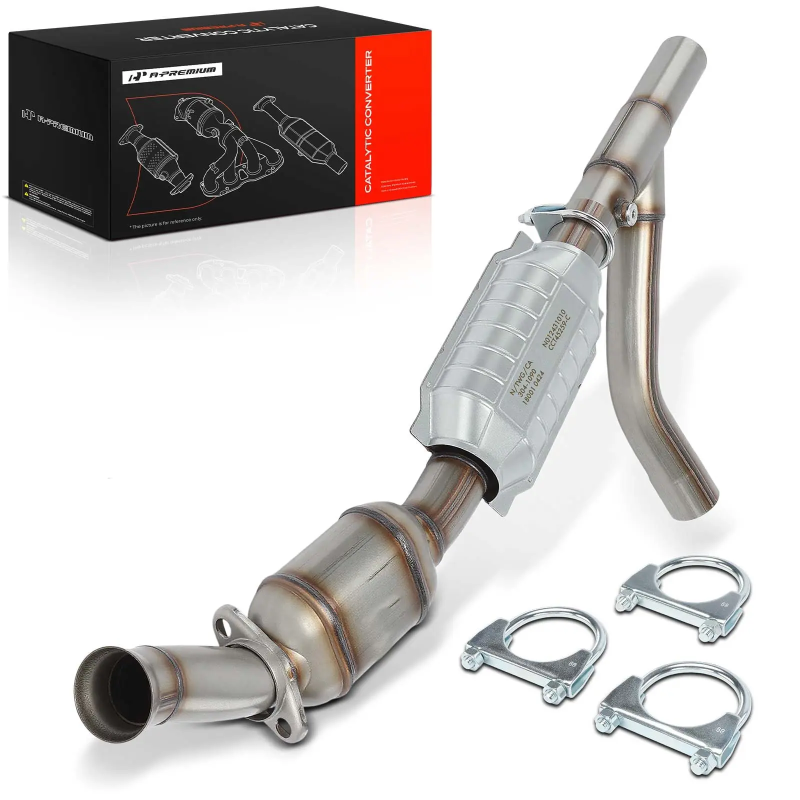 A-Premium Right Side Catalytic Converter for Ford E-150 E-250 E-150 Club Wagon 2003 E-150 Econoline E-250 Econoline 1999-2002