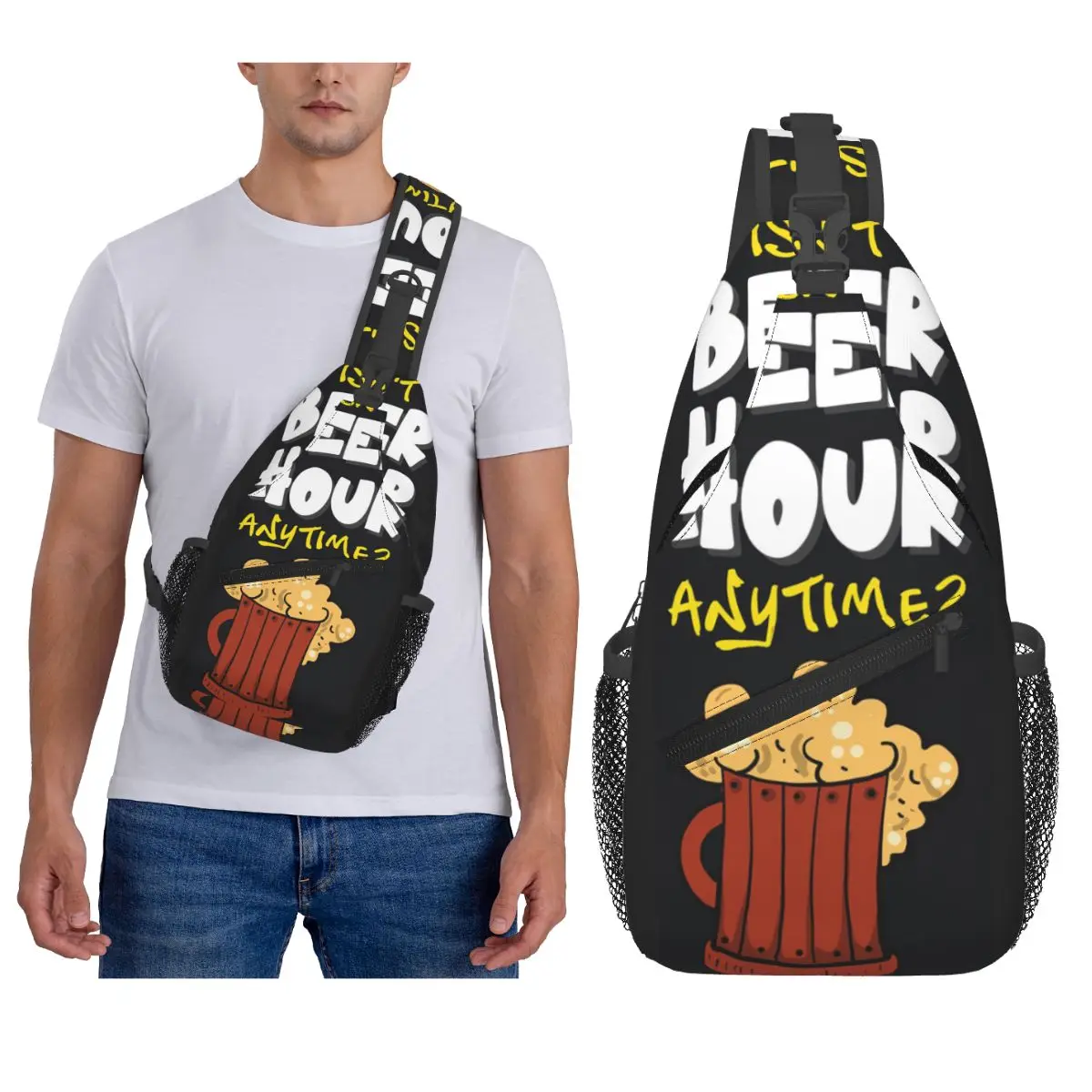 

Забавный поцелуй, повар и принеси его пиво, нагрудная сумка, мужской рюкзак через плечо, нагрудная сумка, дорожный походный рюкзак, сумка на плечо