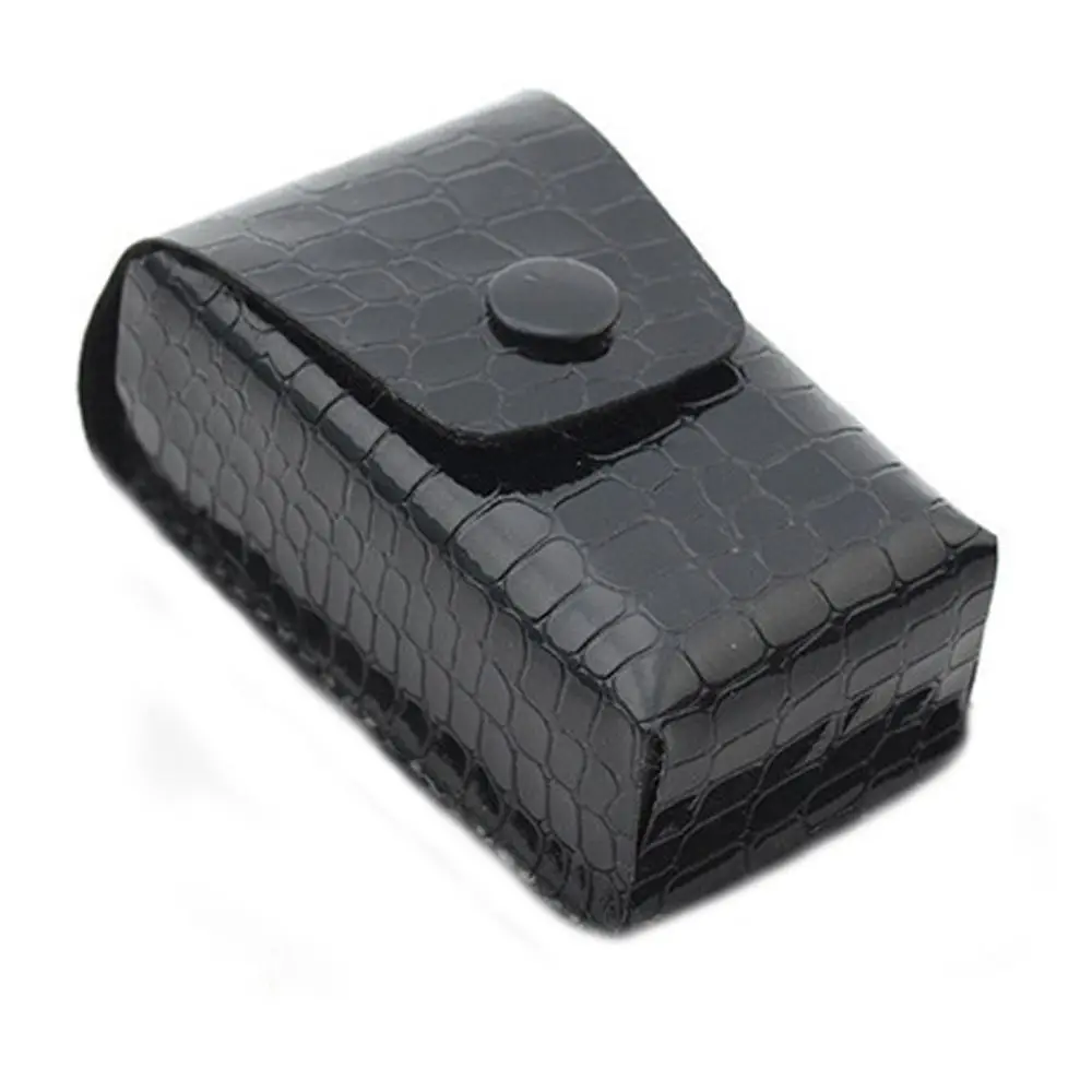

Box Folding Glasses Unisex Clipped on Belt with Clip Faux Leather Glasses Box Spectacle Case Eyewear Case Eyeglasses Case