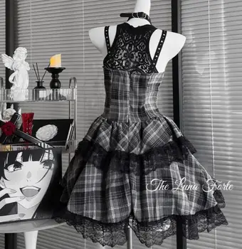 10 best sales Rotes Gothic-Kleid - №7