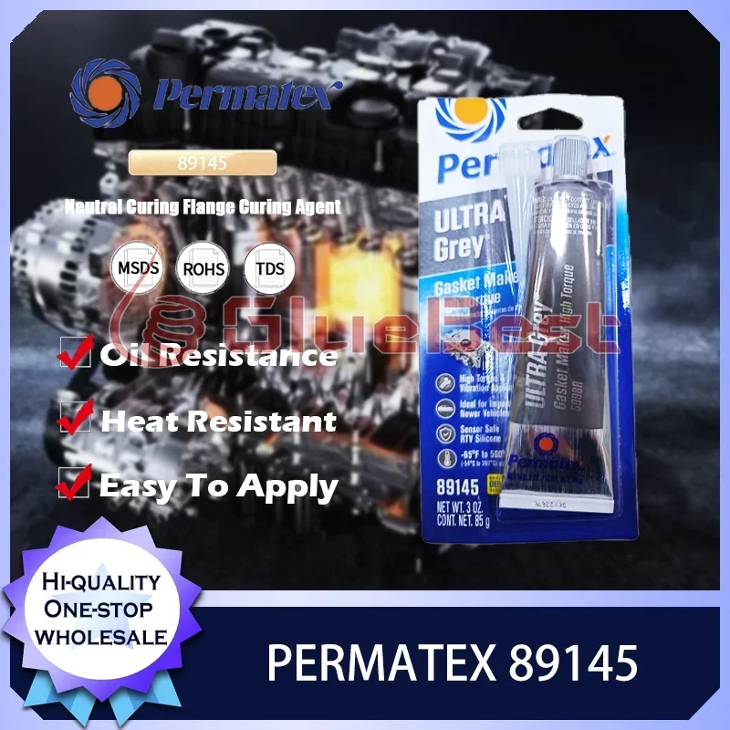 Permatex 89145 Flange Sealant for Automotive Gaskets Excellent Sealant for Oil and Water Resistant Applications Original Product