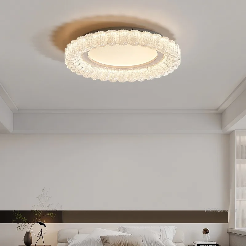 Italian minimalist bedroom ceiling light, modern minimalist high-end room light, master bedroom study light