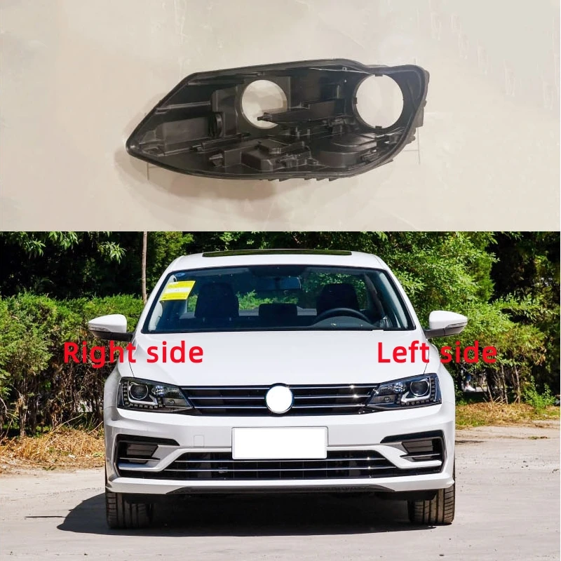 

База фары для Volkswagen VW Jetta 2012 2013 2014 2015-2018 Дом фар автомобиля Задняя база Передняя авто фара Задний дом
