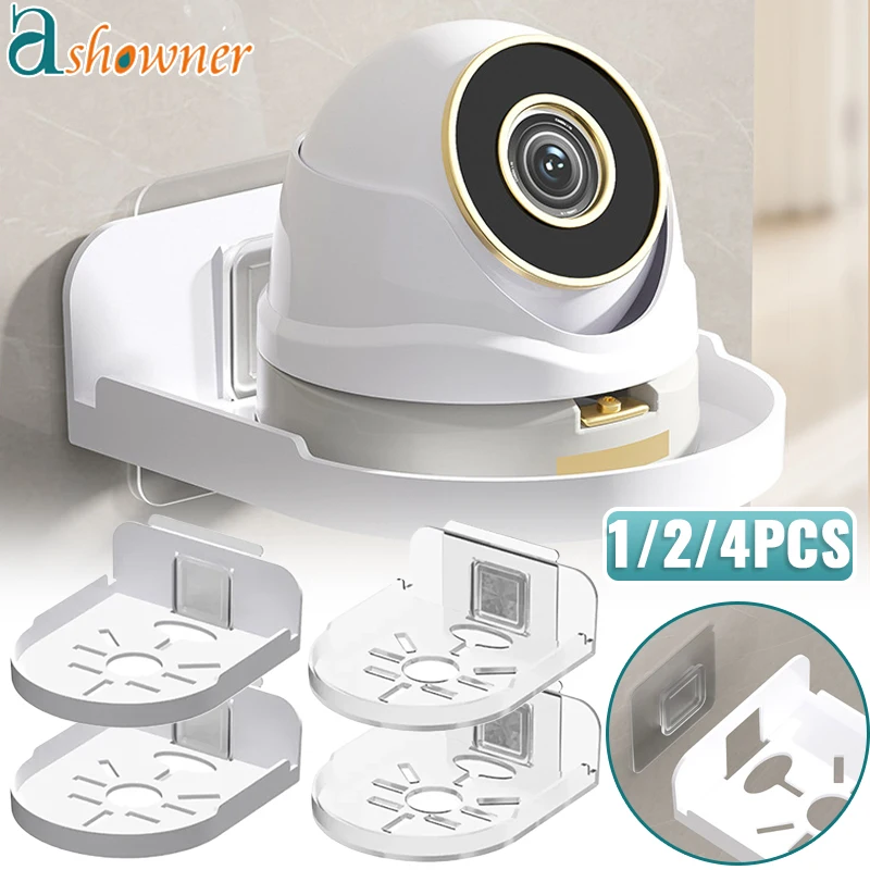 Punch-Free Security Surveillance Camera Stand New Traceless Wall-Mounted Bracket Home Self-Adhesive Monitoring Stable Bracket