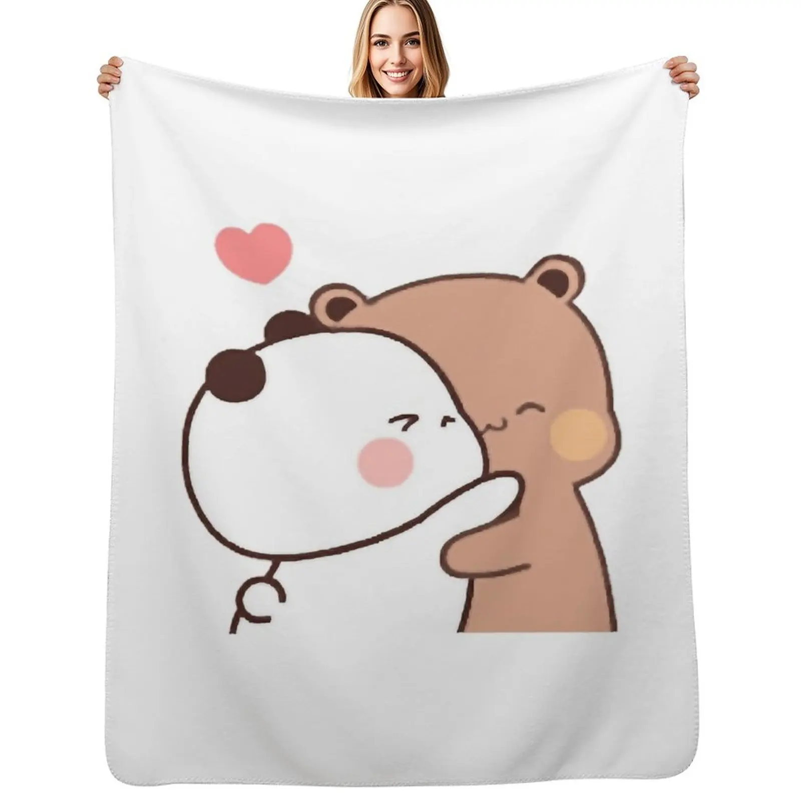 

Bubu Dudu Throw Blanket Travel Size Cozy Blanket for Plane Train