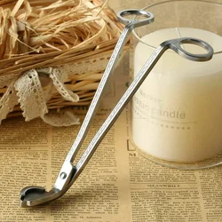 17CM Stainless Steel Candle Wick Trimmer Oil Lamp Trim Scissor Cutter Snuffer Tool Hook Clipper Candle scissors
