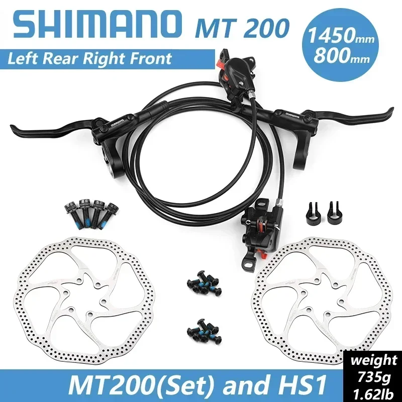 AliExpress Original Shimano MT200 MT201 M315 MTB Mountain Bike Hydraulic Disc Brake MT200 Brakes 2 Piston 3 Finger Steel Lever BL-MT200