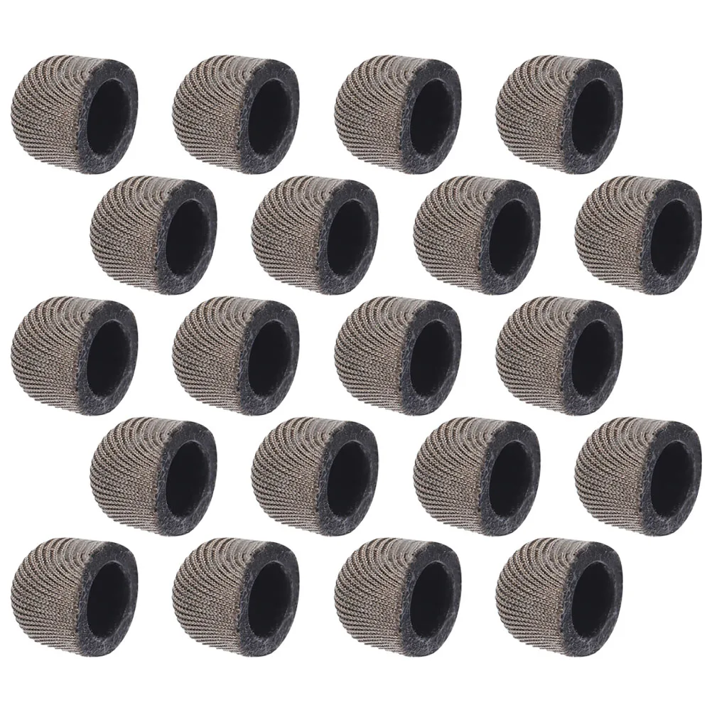 

20pcs Capacitive Replacement Silver Fiber Mesh Nibs Universal Touch Screen No Scratch 6Mm Easy Replace For Tablets Smartphones