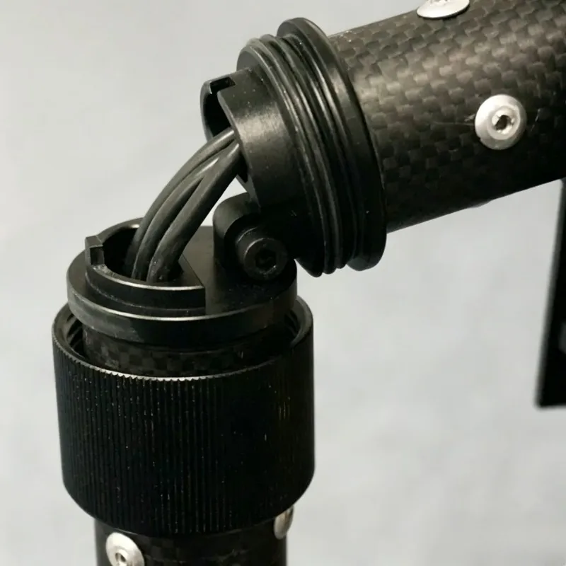 30mm All Aluminum Alloy Folding Carbon Pipe Clamp for Crop Protection Drone with 468-axis Frame
