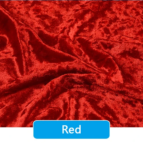 50*50cm 23 Farben DIY Handnähbarer Gold-Samt-Stoff Dehnbarer Diamant-Glanz-Stoff Weicher Eis-Samt für Puppen Geldbörsen Weihnachtsverpackungen – Detail 14