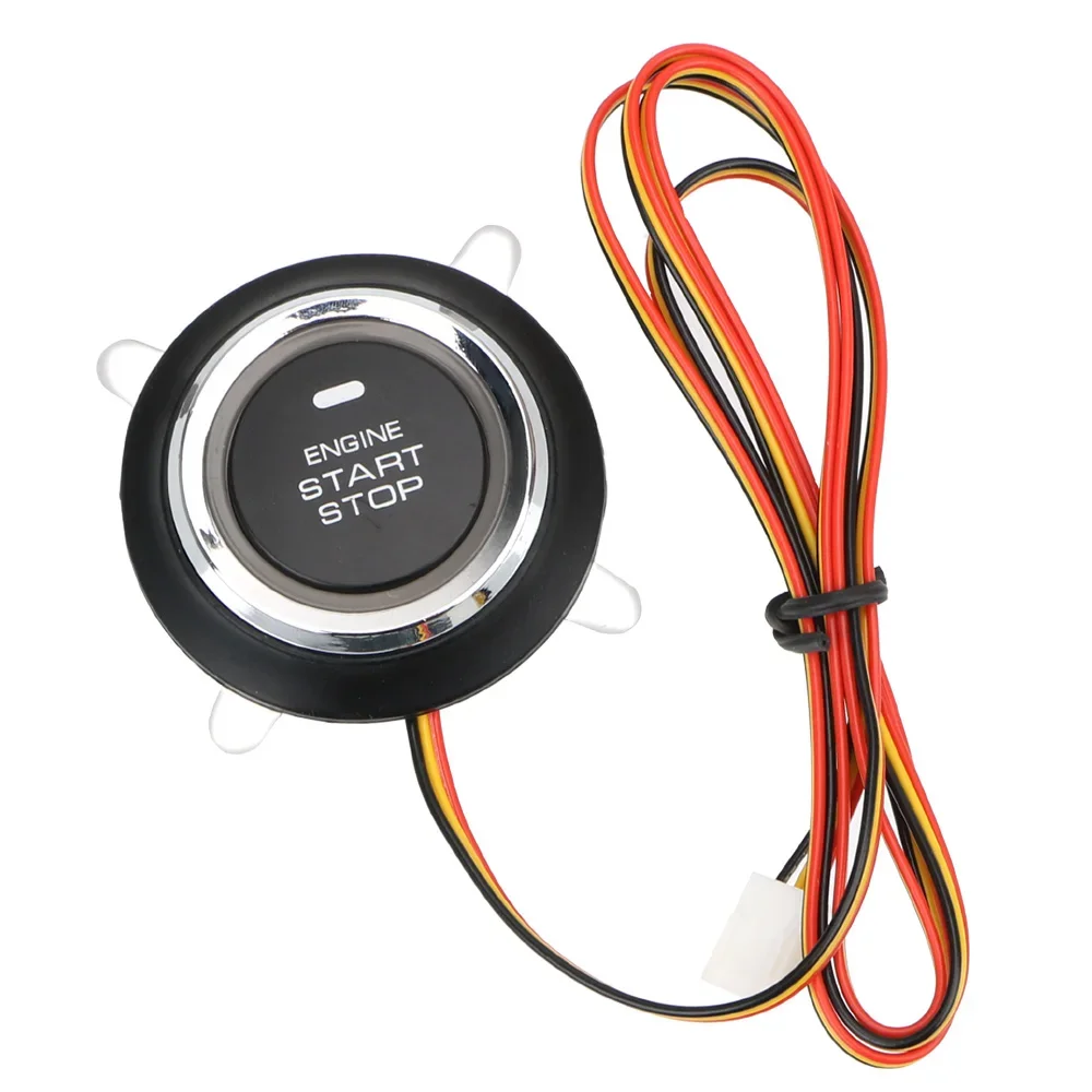 Universal 12V Car Ignition Start Stop Push Buttons Keyless Entry Ignition Starter Switch Automotive Accessories