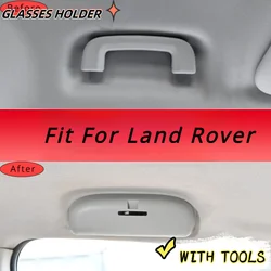 For Land Rover Freelander Discovery 3/4/5 Evoque Glasses Case ABS Car Sunglass Holder Storage Box Accessories