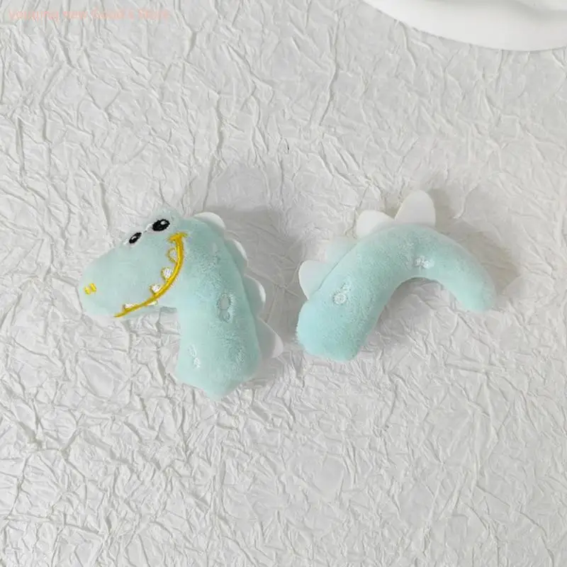 49me 5set hình dạng khủng long đầu/đuôi appliques cho túi DIY túi quần áo may