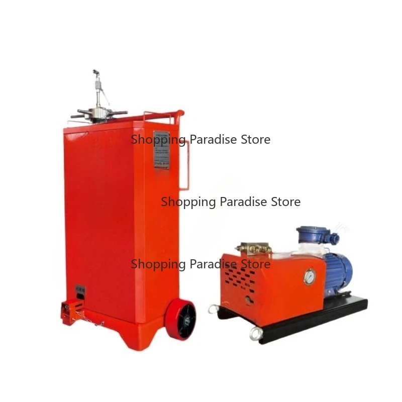 External hydraulic boo-ster type, coal mine water cutting machine, water jet cutting machine, mining product cutting equipment,