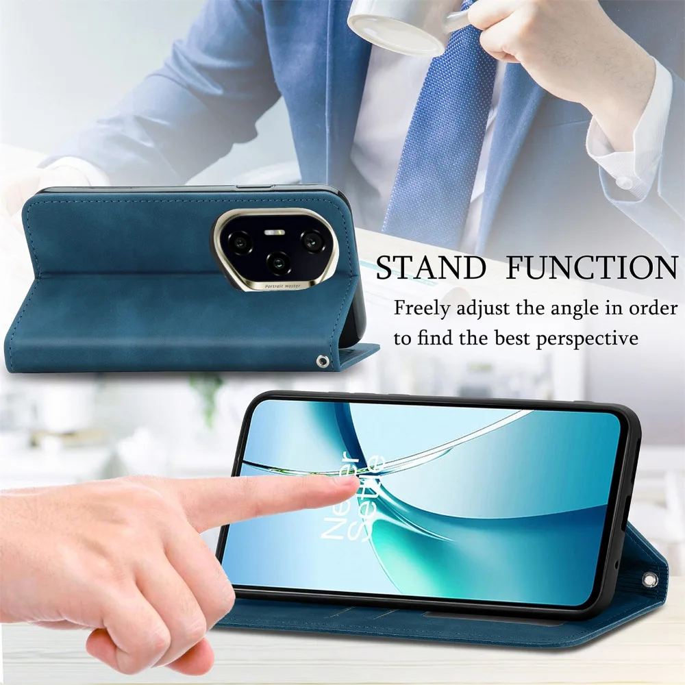 Honor 600 400 Pro 200 Pro 5G Premium Flip Case Smooth Wallet Funda Honor 400 Smart Case Phone Honor200 90 Lite 600 Book Cover