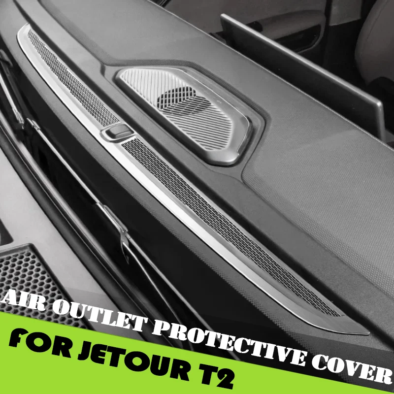 

Car Central Control Instrument Panel Air Outlet Protective Cover Fit for Jetour Traveller T2 2023 2024 2025 Car Accessories