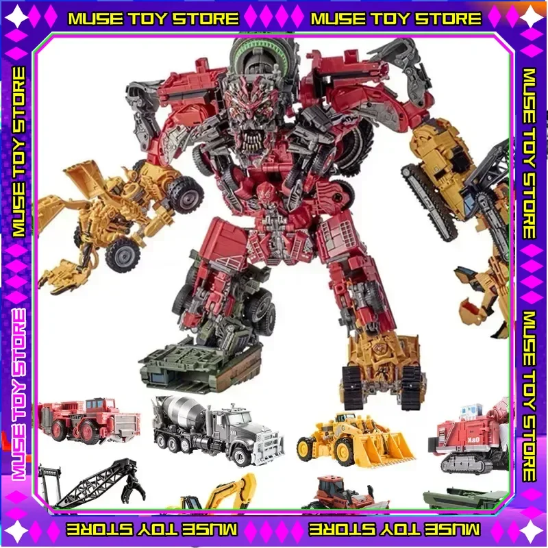 متوفر في المخزون AOYI 8 في 1 ألعاب شخصيات الحركة الكبيرة المحمولة سيارة روبوت سلسلة أنيمي نموذج كلاسيكي للأولاد هدية للأطفال #2