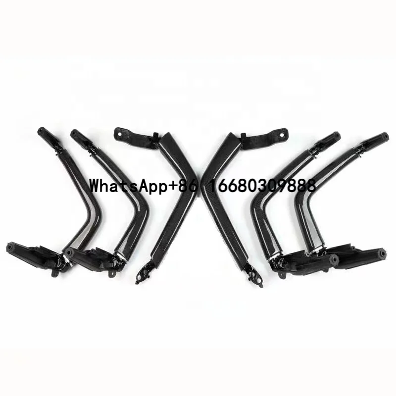 

FOR Porsche Cayenne Carbon Fiber Interior Handle, Gear Shift Head Armrest Car Upgrade Decorative Parts Gear Lever 2018-2024