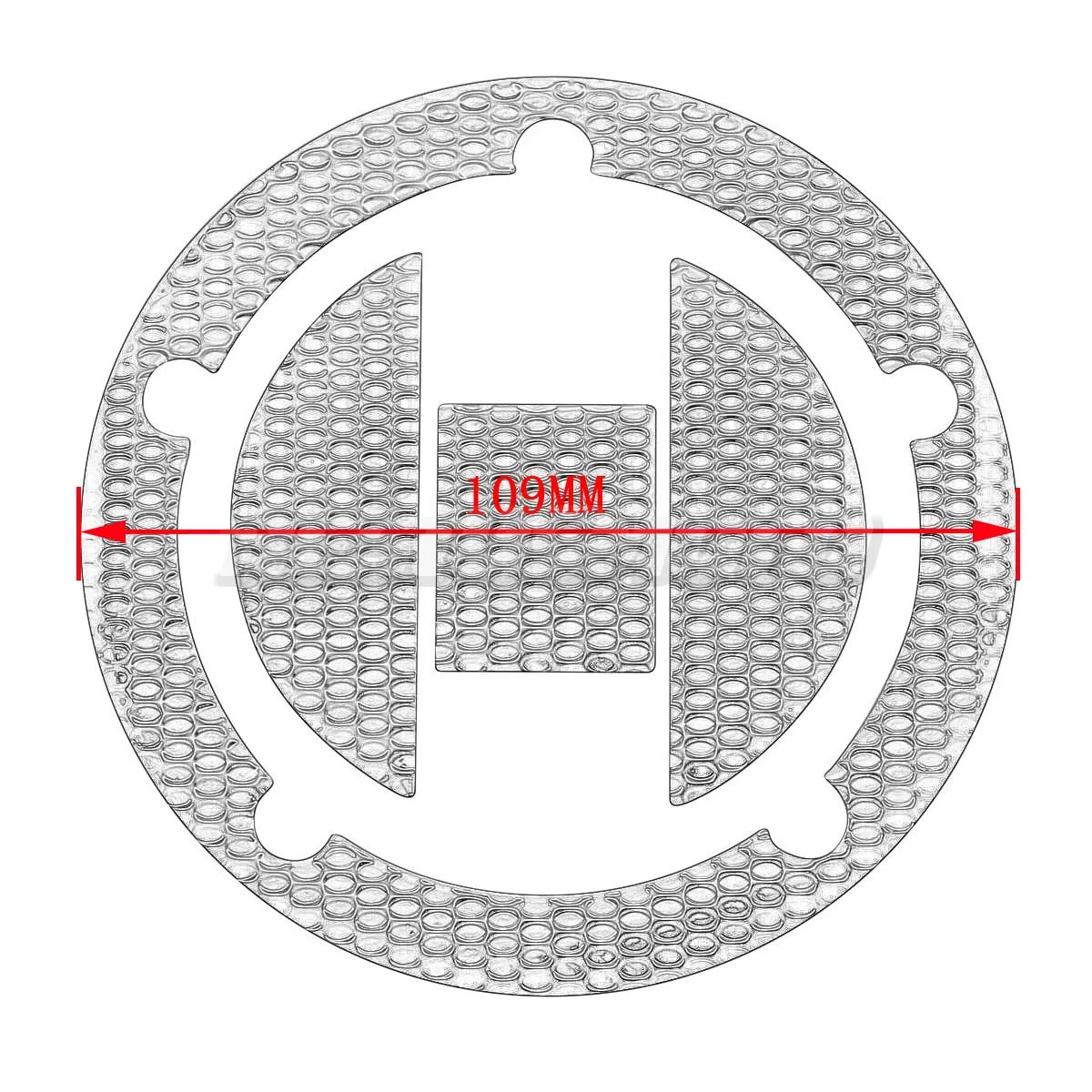 Pegatina 3D para tapa de tanque de combustible de motocicleta, pegatina para Suzuki GSXR GSX-R, 600, 750, 1000, GSX1300R, SV1000, SV650, v-storm, DL650, DL1000AL