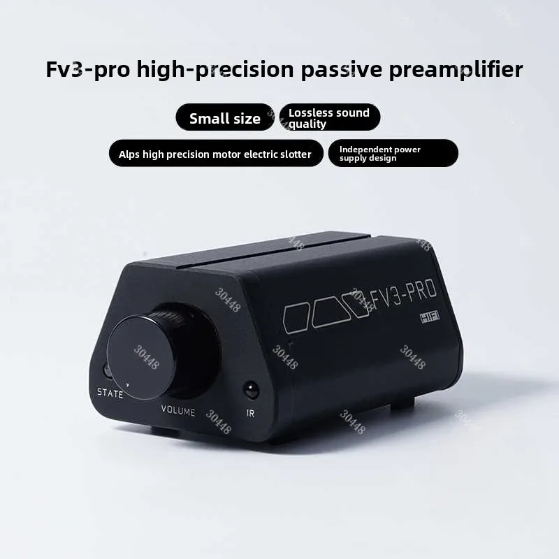 

FV3-PRO Remote Volume Controller Passive Preamp HiFi Preamplifier For Power Amplifier Active Speaker