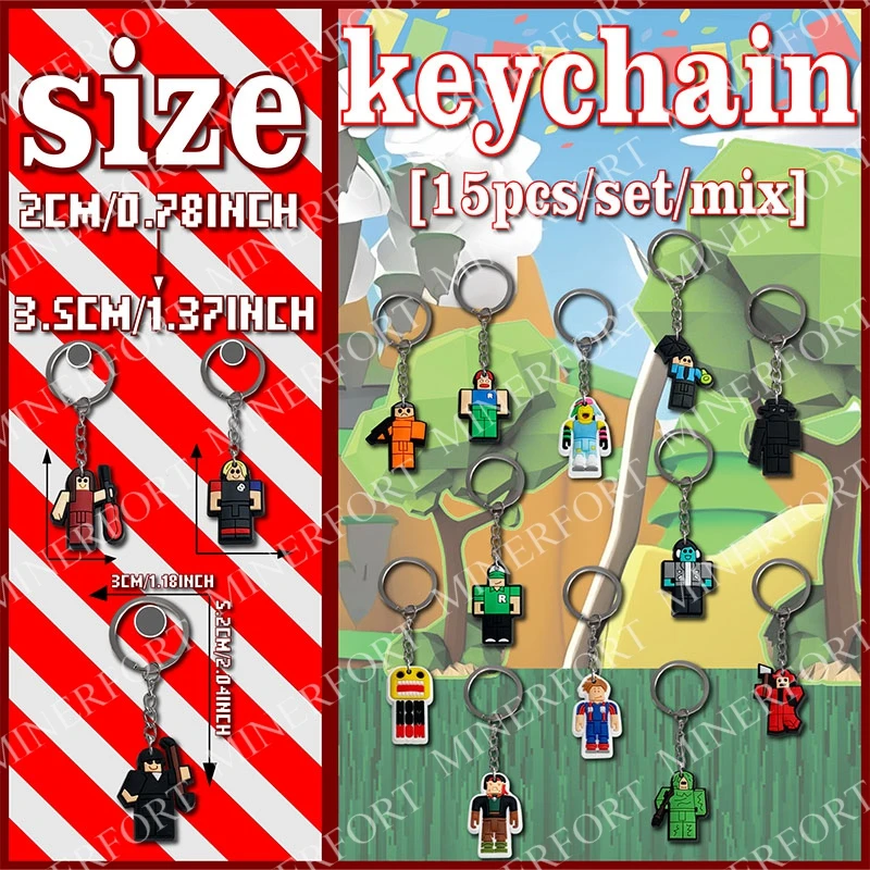 Robloxed Theme Keychains Carto - đánh giá và giá Gaming Accessories Roblox