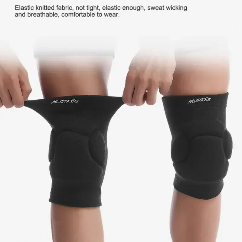 

1 Pair Youth Kids Knee Pad Dance Volleyball Knee Pads, Anti Slip Sponge Kneepads Brace Knee Protector for Sports Skating Cycling