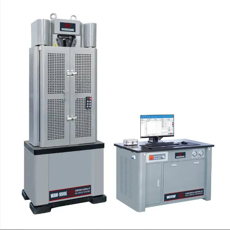 WAW-1000E 1000kn steel metal rebar universal testing machine