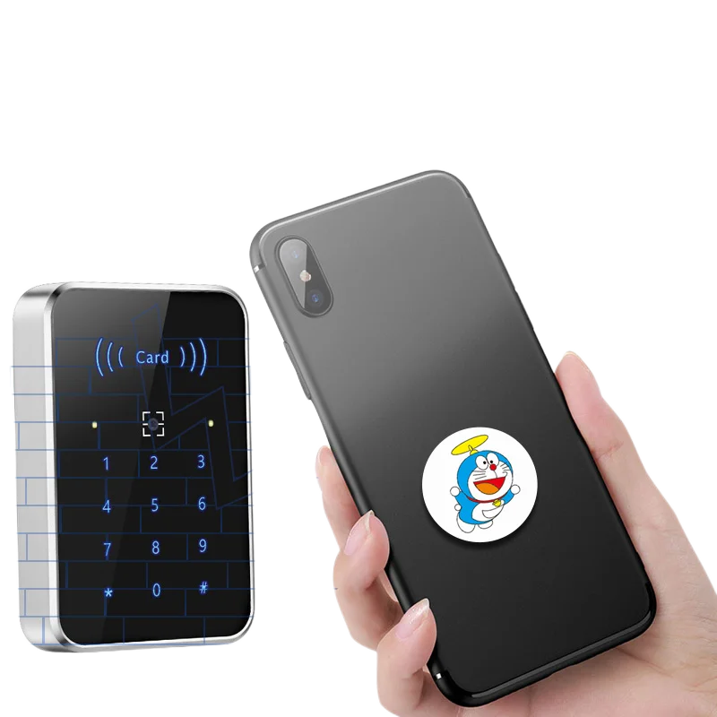 1 قطعة 13.56Mhz تتفاعل ملصق CUID Keytag العلامة S50 1K مكافحة العلامات المعدنية كتلة صغيرة 0 إعادة الكتابة NFC رقاقة الذكية ناسخة رمز