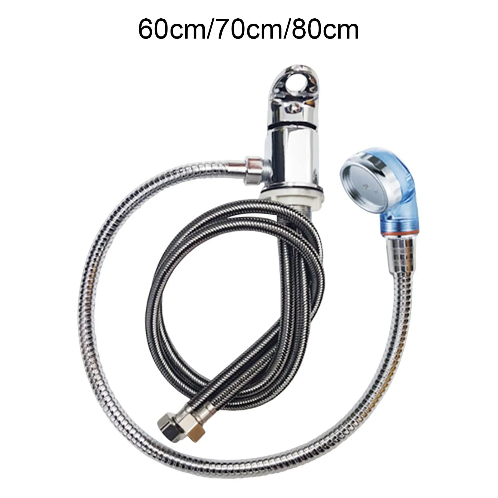 

Salon Shampoo Faucet Set Hot Cold Mixer Alloy Water Faucet Kit for Home