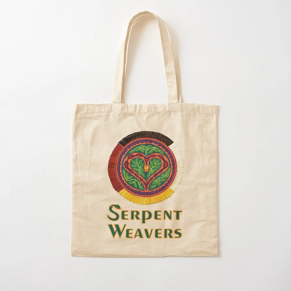 

Serpent Weavers logo Tote Bag supermarket folding bag shopping trolley bag reusable grocery bags Reusable bags Canvas Tote