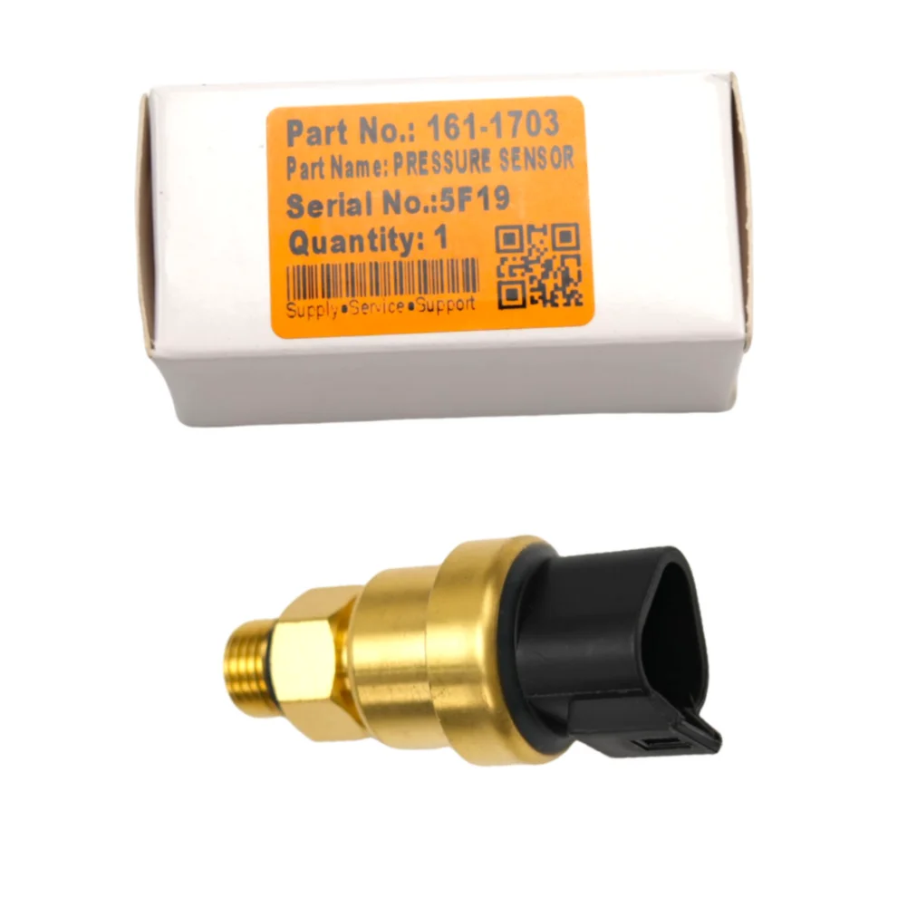 

New Part Pressure Sensor Compatible with Caterpillar 161-1703 1611703 1036B for 3456, C10, C12, C15, C18, C7, C9 Engine