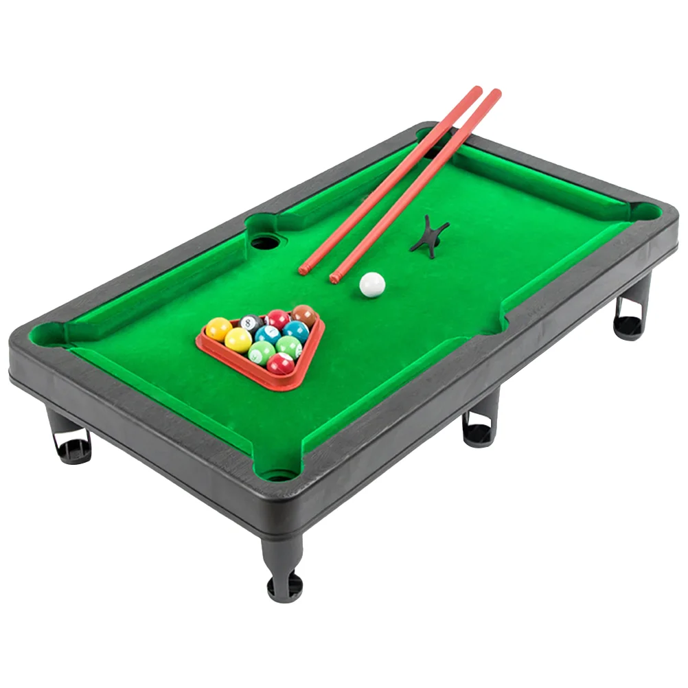 

Leisure Toy Mini Pool Table for Kids Household Education Game Plastic Billiard Plaything