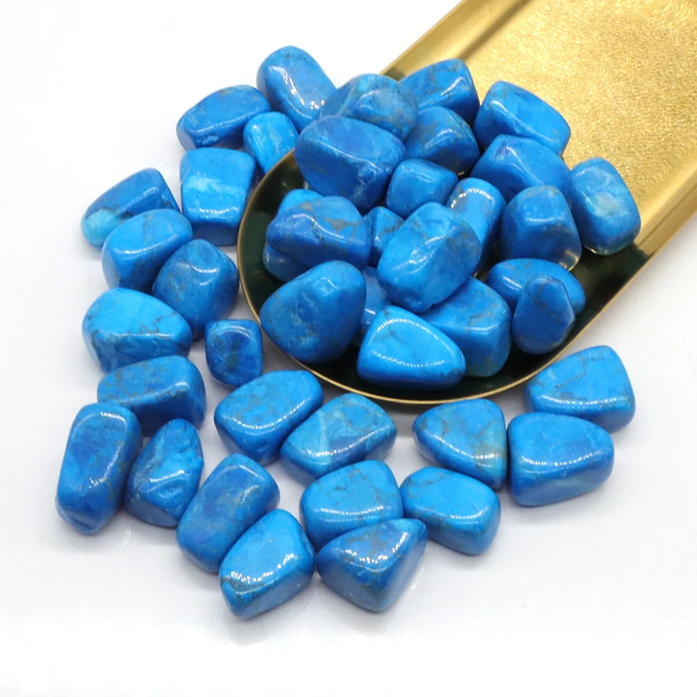 

Natural Bulk Crystal Stones Blue Turquoise Reiki Healing Polished Energy Chakra Beads Gravel Specimen Aquarium Collection