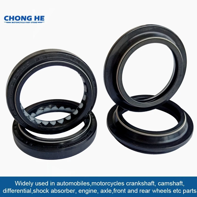2pc/4pc/8pc/16pc 41x53x10.5 mm Front Fork Dust Oil Seal For Yamaha XVS650 V Star 1100 XVS1100 Classic V Star 650 Custom Absorber