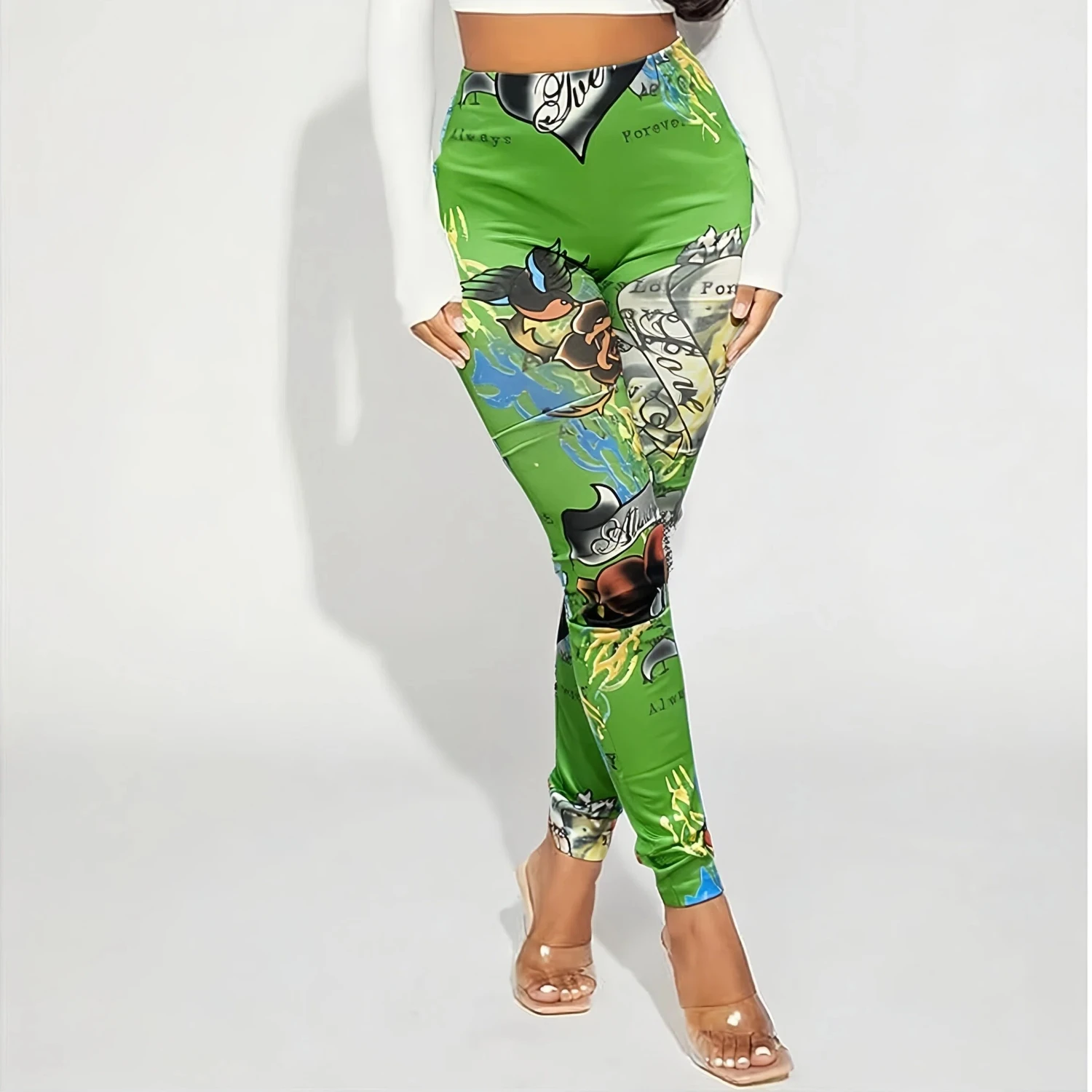 Leggings Stampati da Donna con - Yoga And Fitness recensione e prezzo
