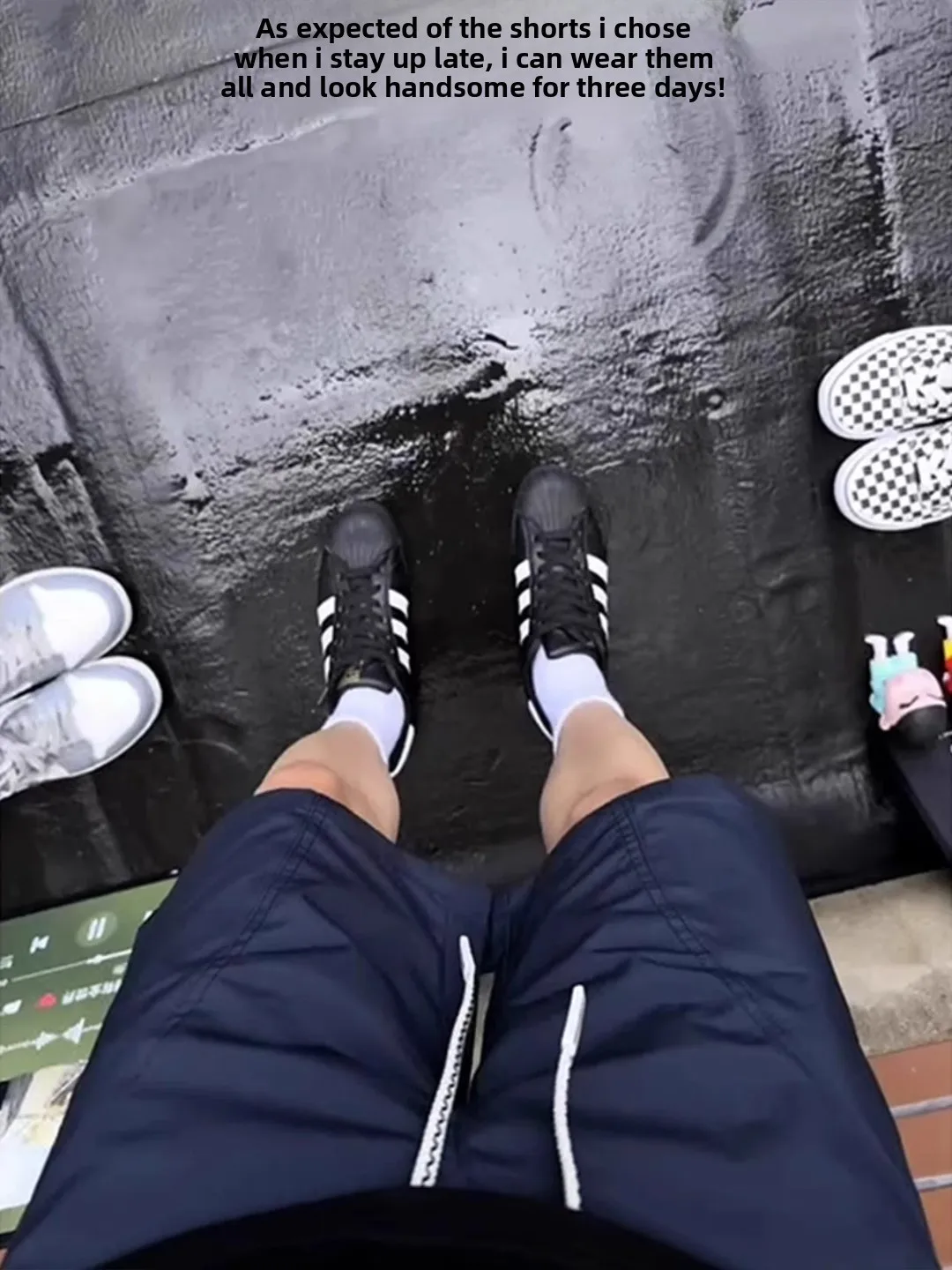 Ice Silk Qui Dry Four-Quarter orts Men's Summer Thin Sle Diagonal Cut Workwear American Sports Outdoor Five-Quarter Pants