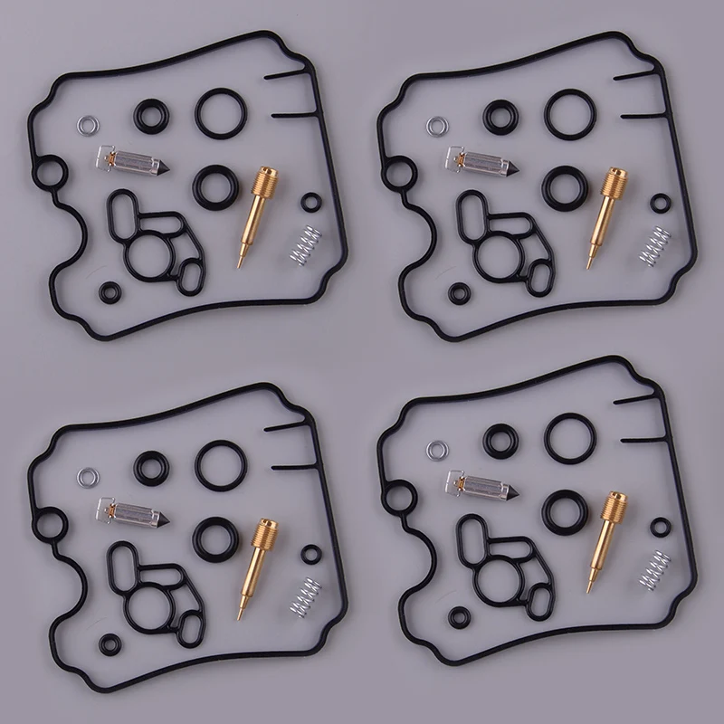 4 juegos de Kit de mezcla de agujas flotantes para reparación de carburador de motocicleta apto para Ducati Supersport Monster Yamaha YZF 750 TRX 850 TDM 850