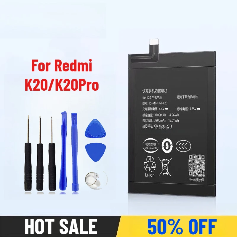 

For Redmi K20/K20Pro Mobile Phone Batteries