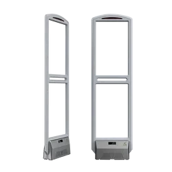 3.6M maximum sensing range security door for Supermarket, Grey ABS 58KHz EAS AM detection system for various retail store